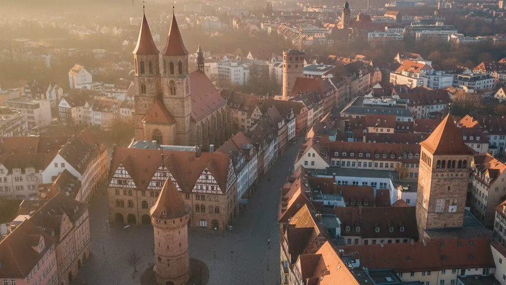 Halle (Saale) Skyline - SEO Agentur für Sachsen-Anhalt